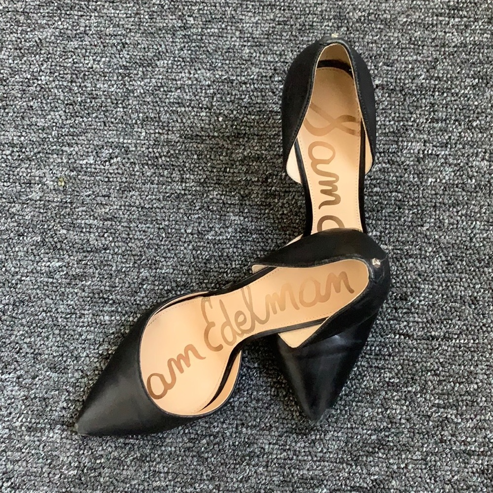 Sam Edelman D’Orsay Leather Pumps